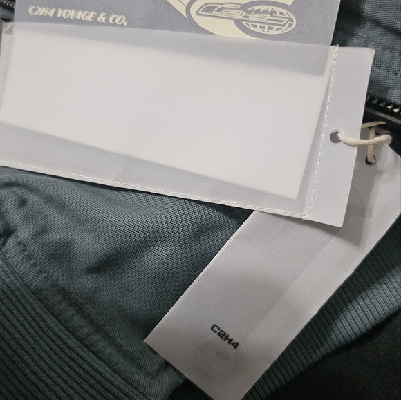 C2H4 Mechanist Quilted Workers Jacket Denim Blue Size XL New With Tags - Picture 9 of 16